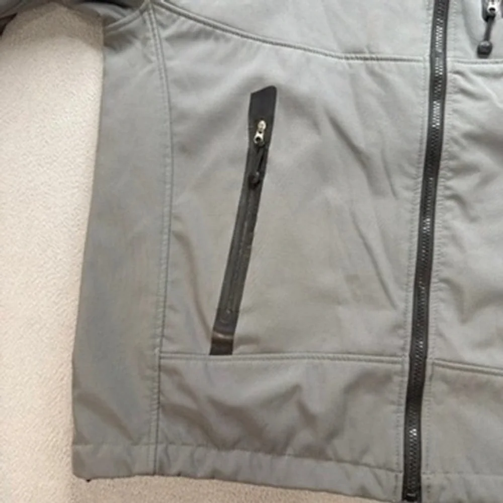 The North Face Summit Series Softshell Jacket Regular Fit XXXL Gray Full Zip